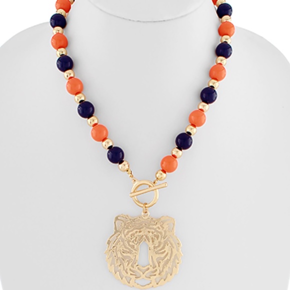 GAMEDAY: Acrylic Ball & CCB Necklace - Picture 2 of 2